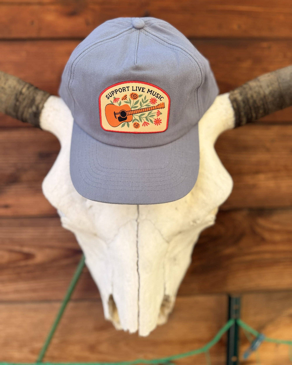 Cotton 5-Panel Hat | Support Live Music