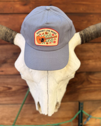 Cotton 5-Panel Hat | Support Live Music