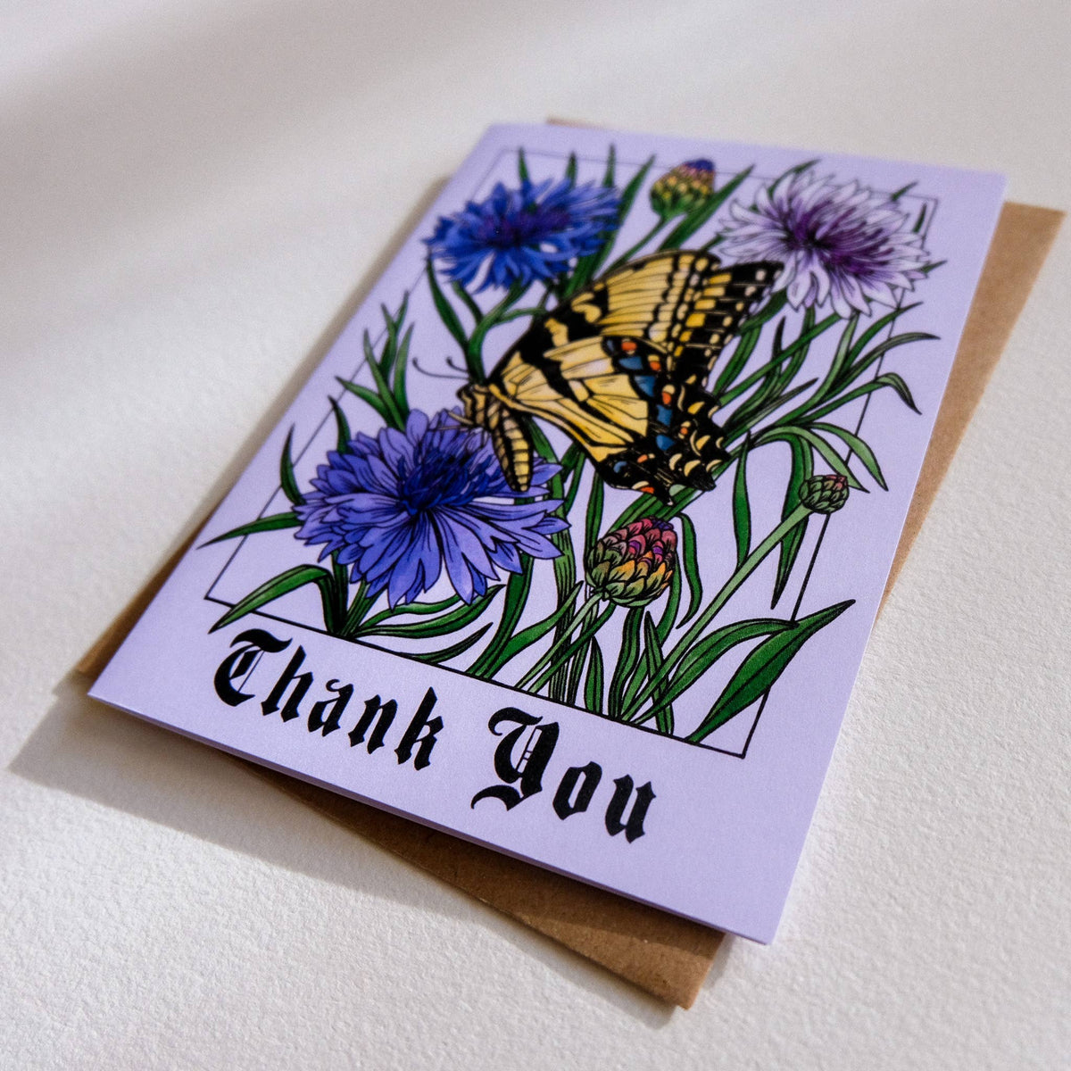 Thank You Butterfly Card