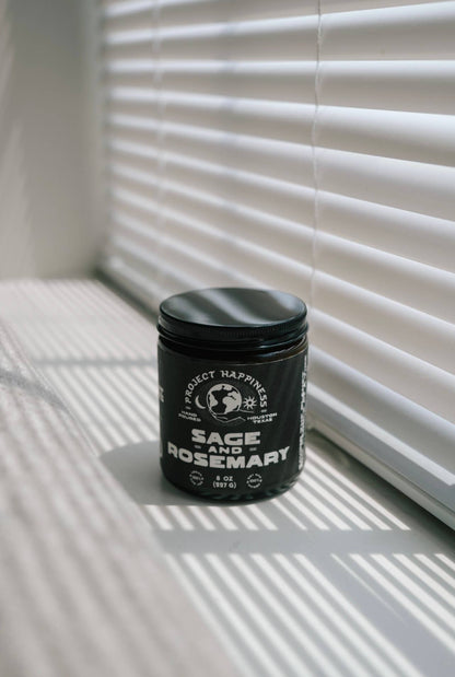 Sage and Rosemary Soy Candle - 8oz