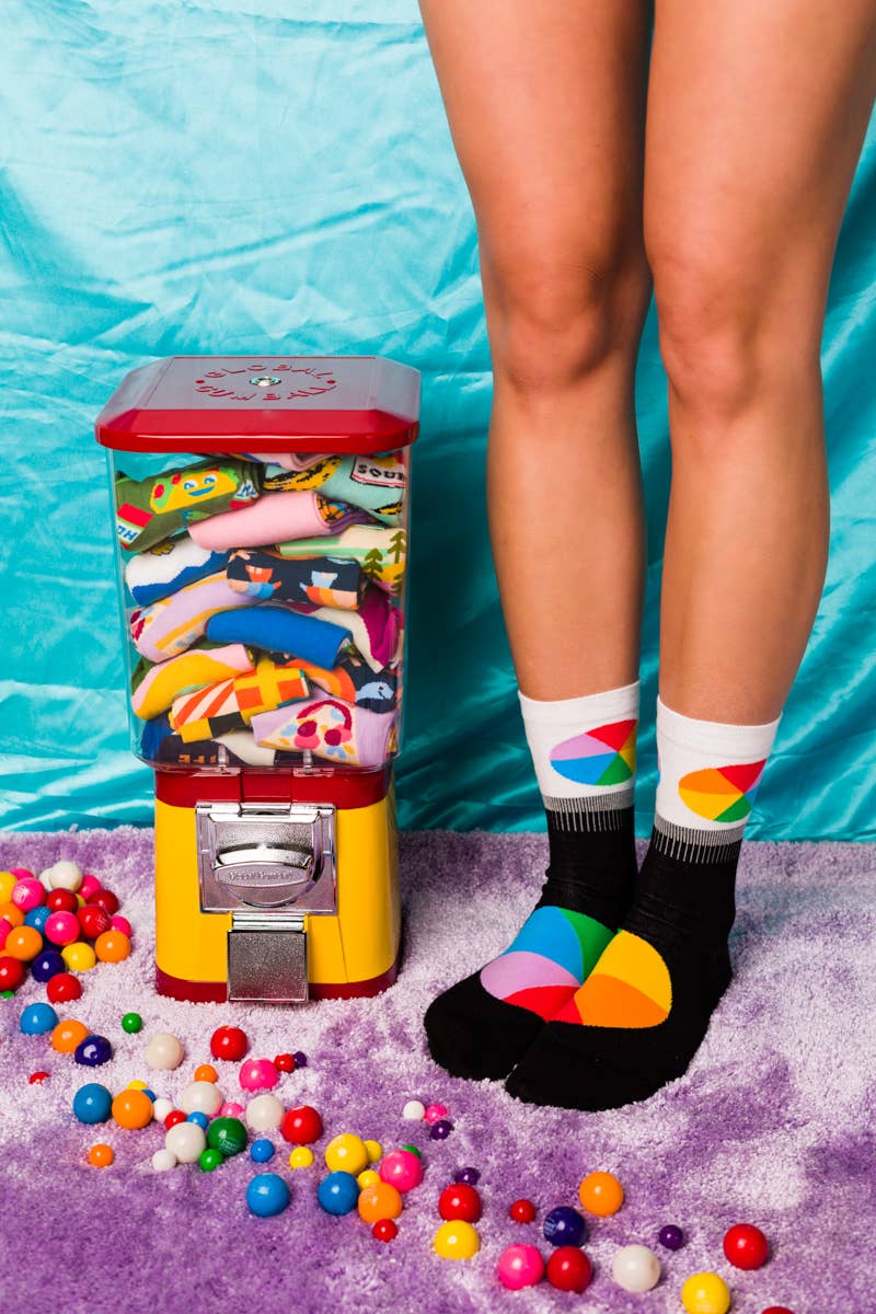 Color Wheel Socks