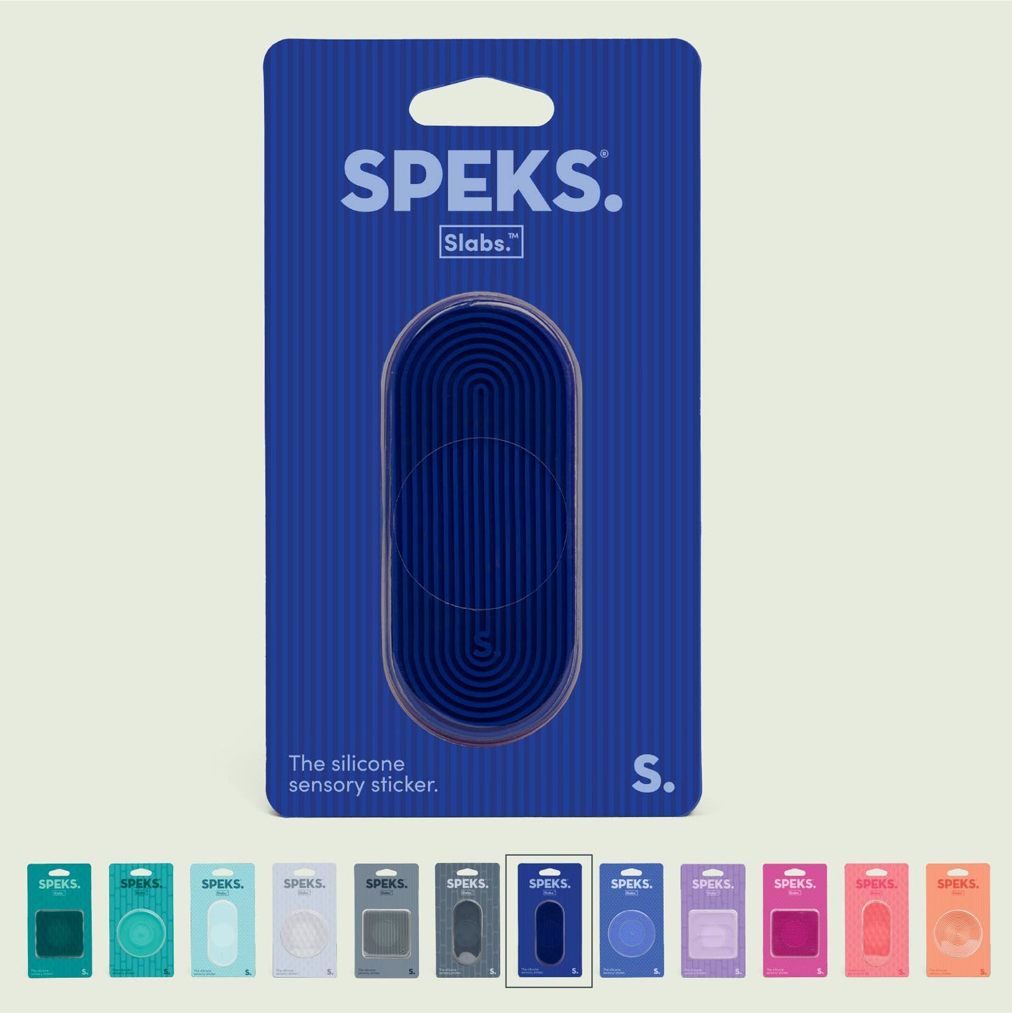 Slabs Silicone Sensory Stickers