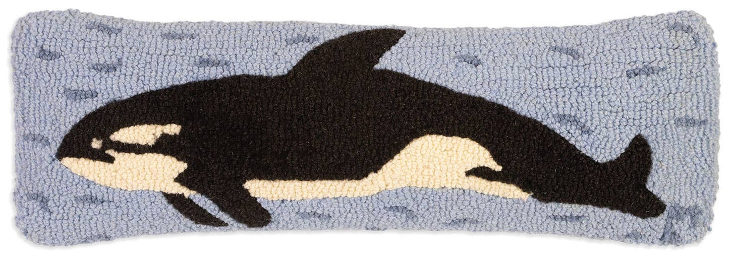 Orca 8x24 whale lumber pillow