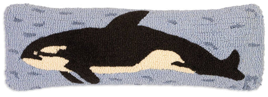 Orca 8x24 whale lumber pillow