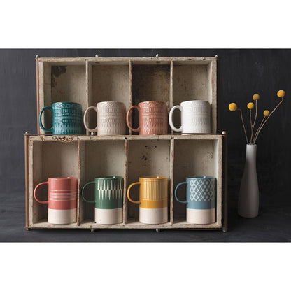 Jade Etch Mug 14 oz