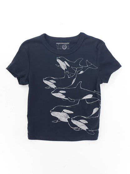 Orcas Babe Baby Doll Tee