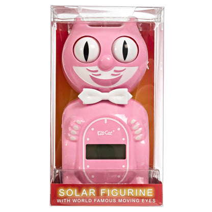 Solar Kit-Cat Digital Alarm Klock – Pink Satin