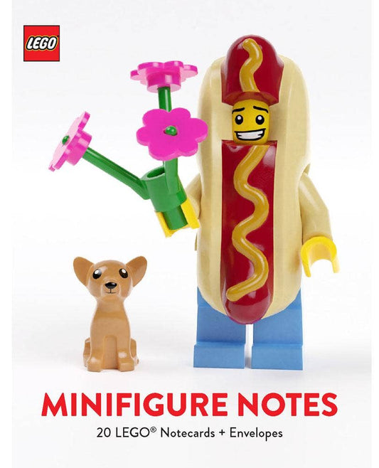 Lego Minifigure Notes: 20 Notecards and Envelopes