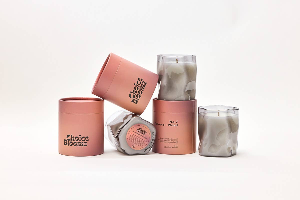 12oz. No. 7 Tobacco + Wood Candle