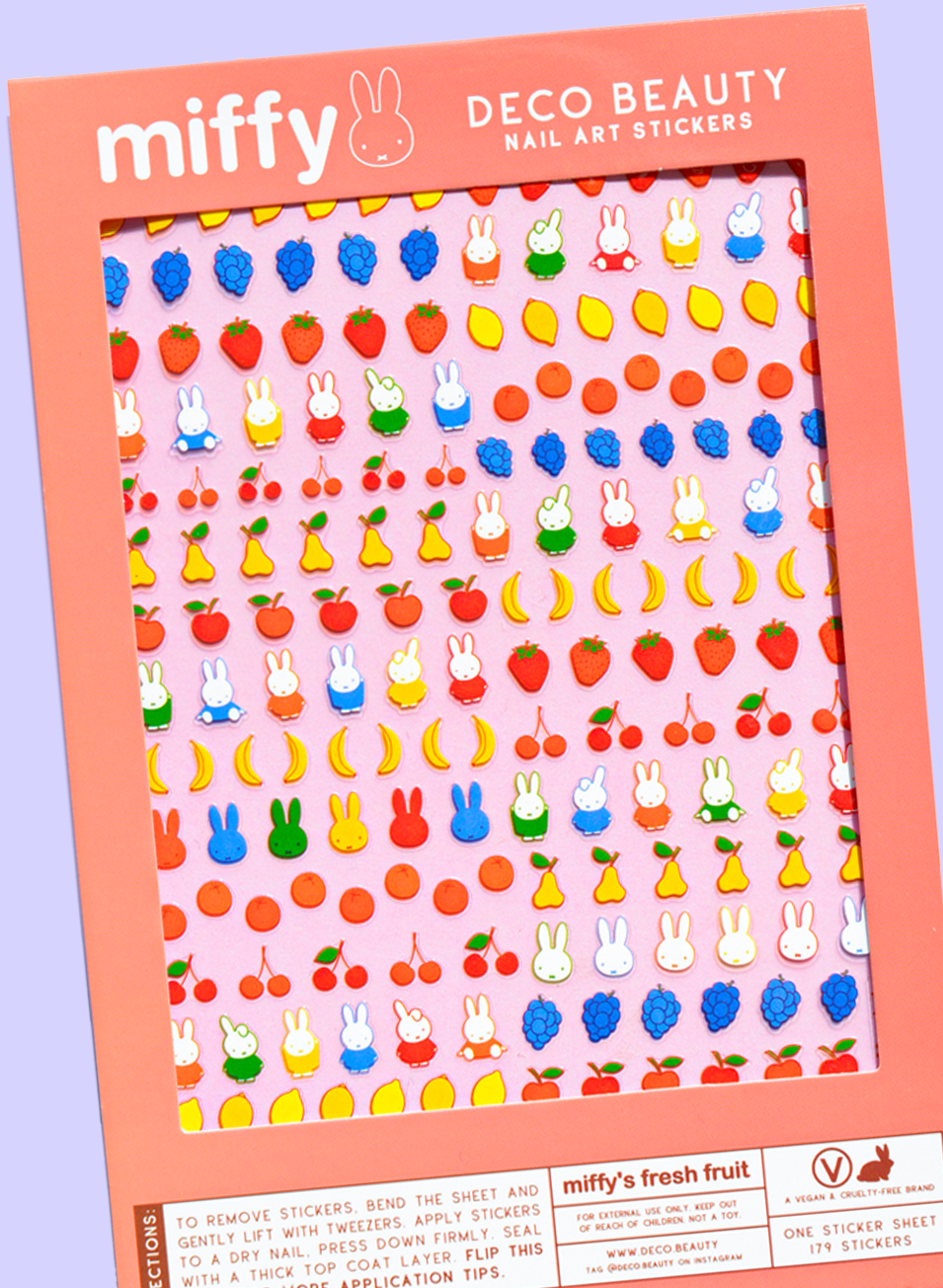 Nail Art Stickers - MIFFY'S FRESH FRUIT