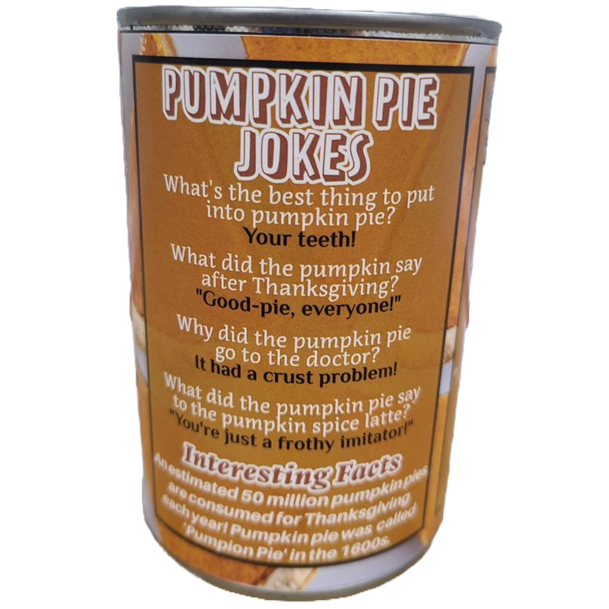 Canned Pumpkin Pie