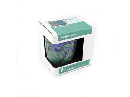 Mug in Box, Van Gogh, Irises
