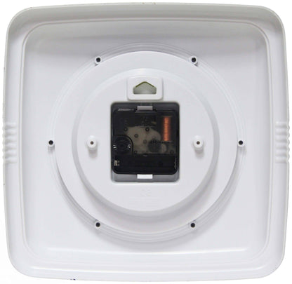 Retro Square Green Indoor Wall Clock 9.25 Inch