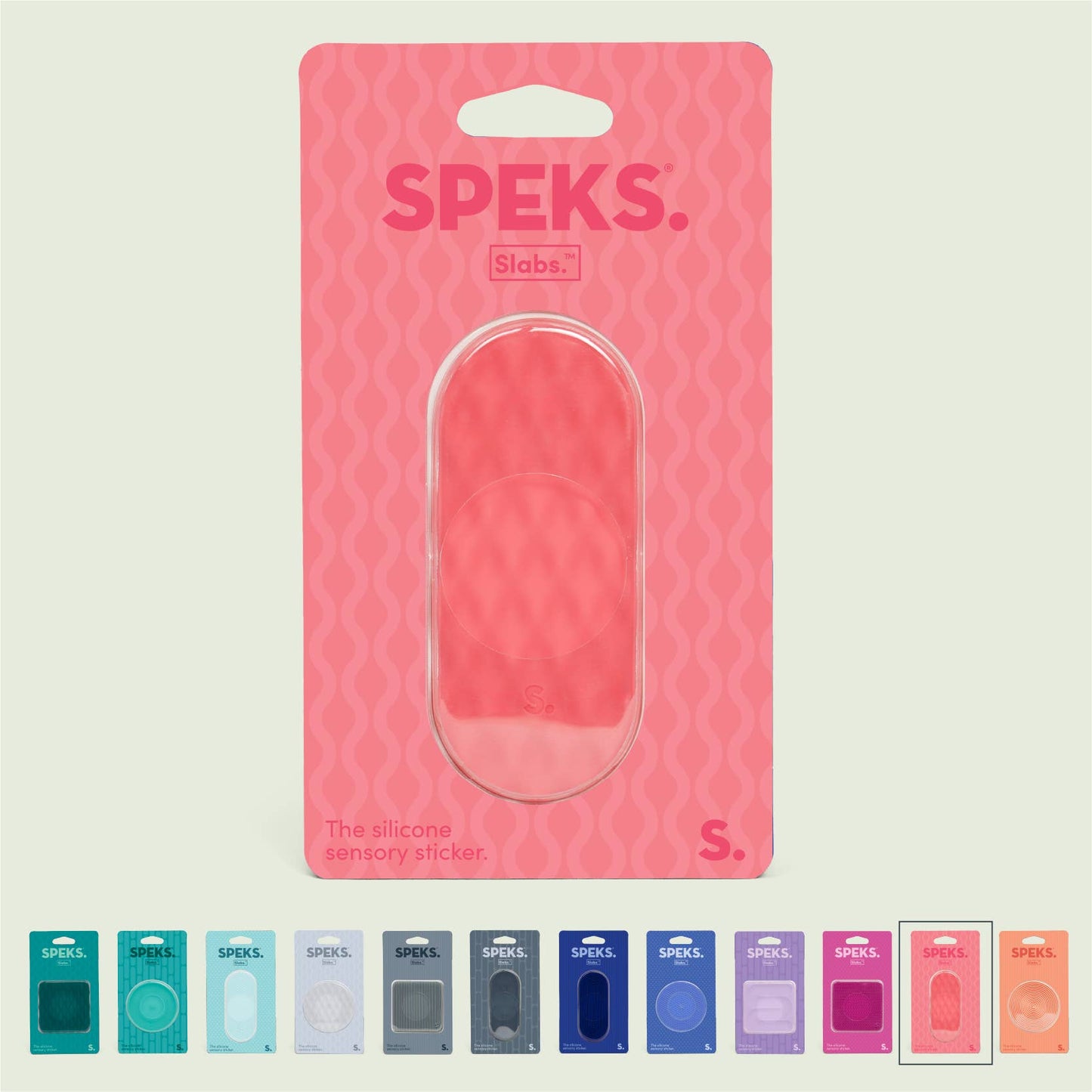 Slabs Silicone Sensory Stickers