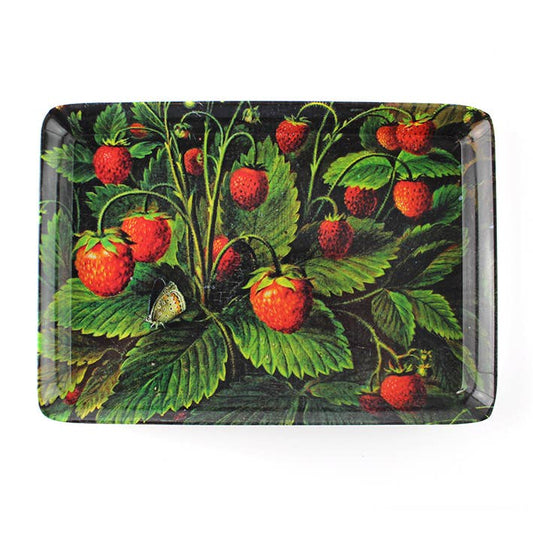 Serving Tray, Mini Size, Schlesinger, Strawberries