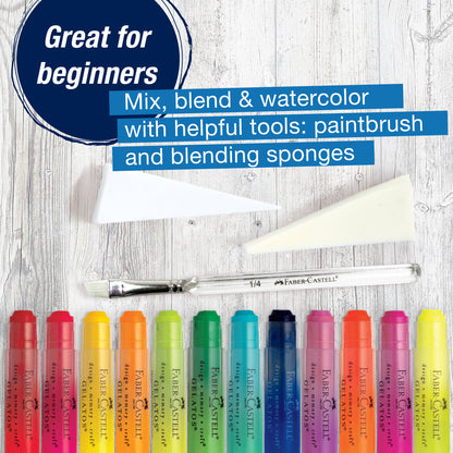 Gelatos Pigment Art Sticks, Brights