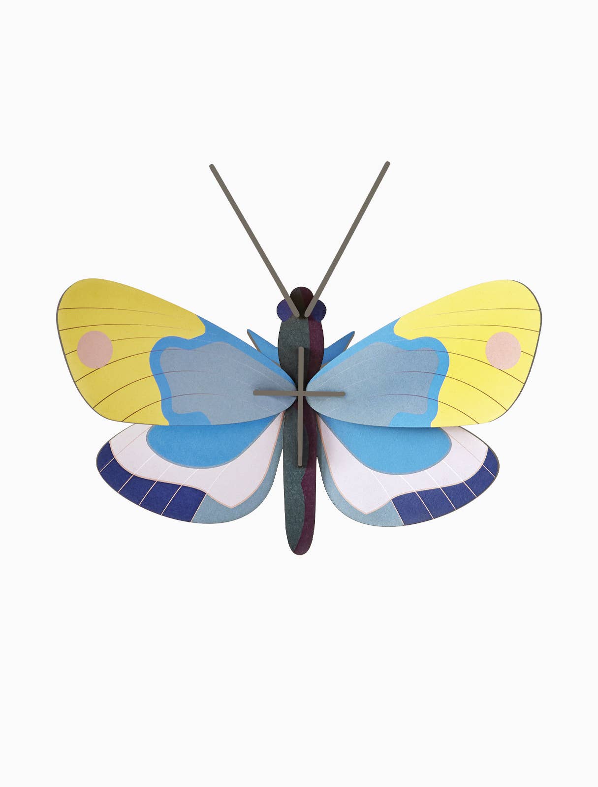 3D Wall Art - Butterfly - Yellow Monarch Butterfly