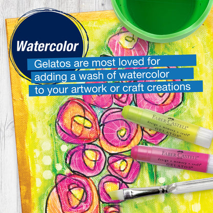 Gelatos Pigment Art Sticks, Brights