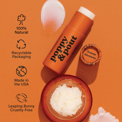 Lip Care Duo, Orange Blossom