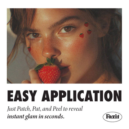 Strawberry Speckles Makeup Patches