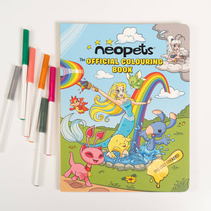 Neopets: The Official Colouring Book by Neopets
