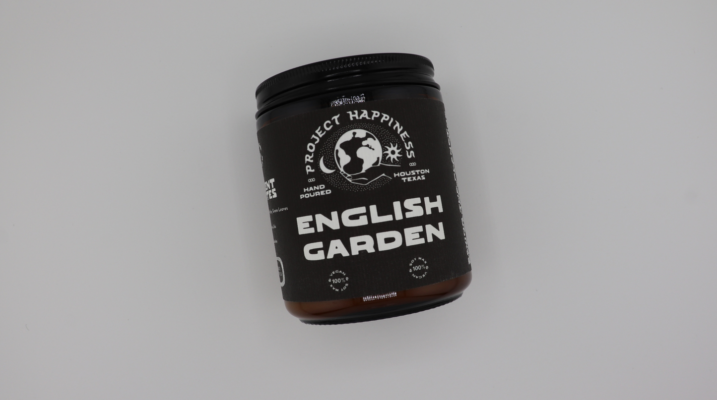 English Garden Soy Candle - 8oz | Valentine's Day Aroma