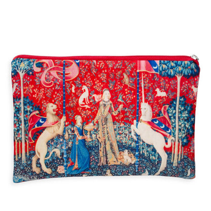 Makeup Bag - Tapisserie Dame de Cluny