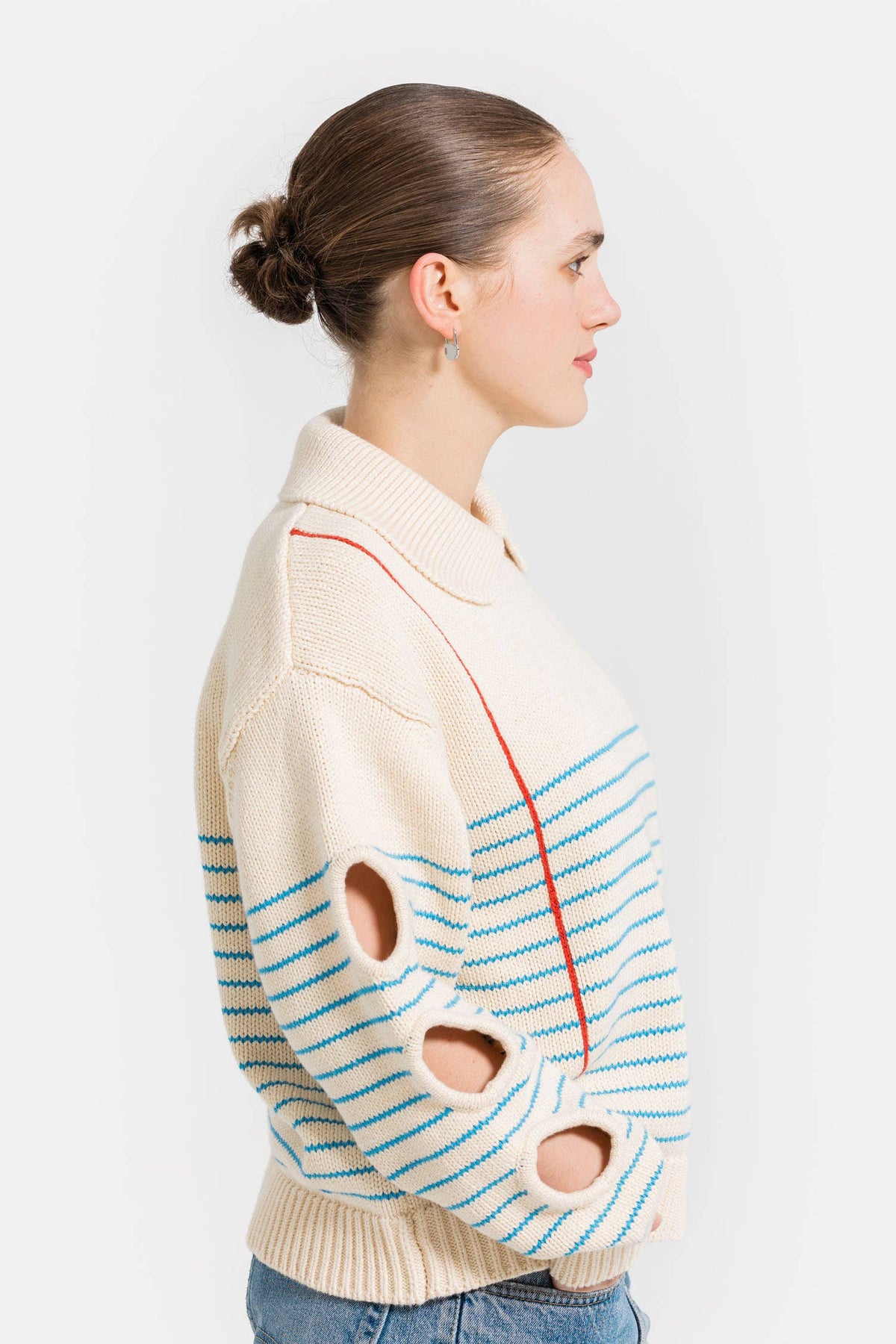Sheet of Paper Knit Sweater