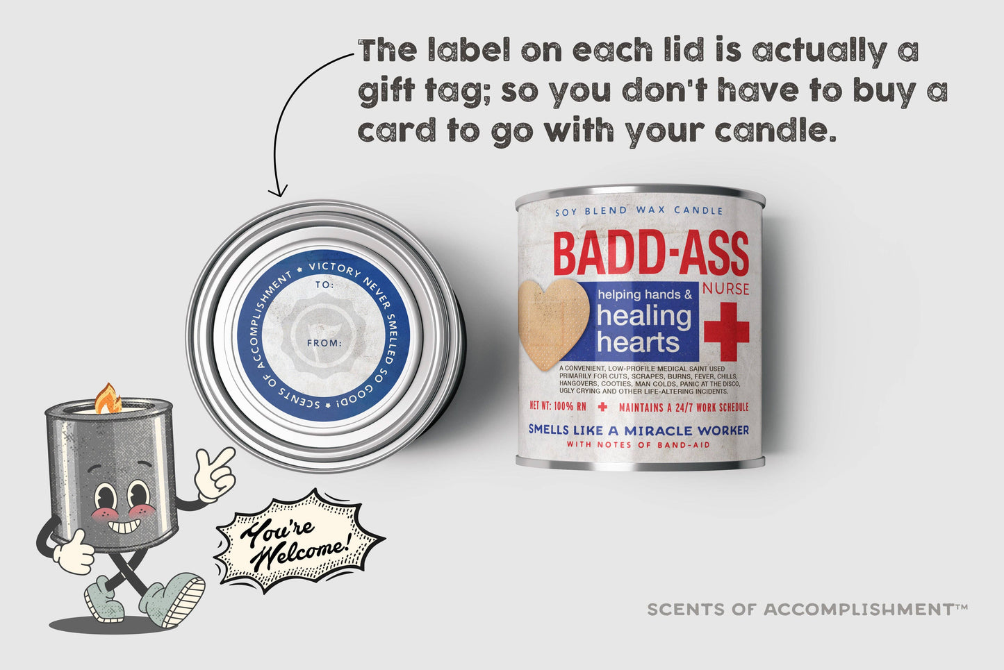 Badd-Ass Nurse 16oz. Candle