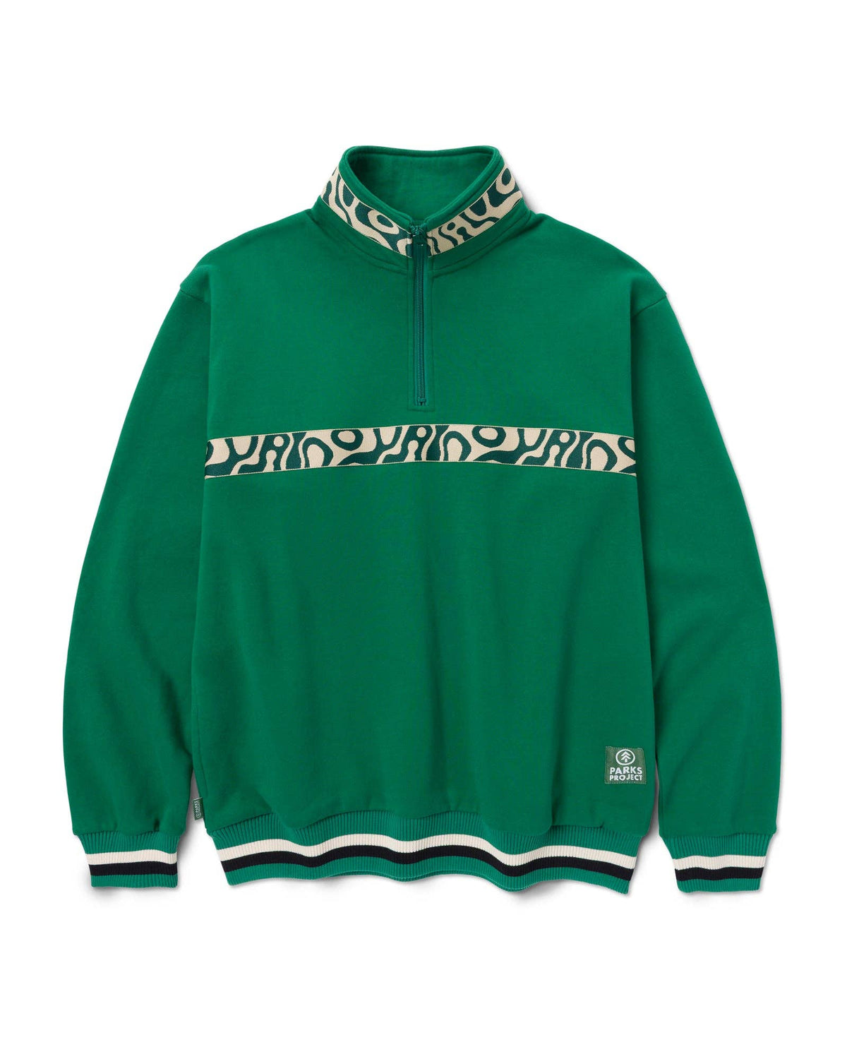 Yellowstone Geysers Quarter Zip Fleece