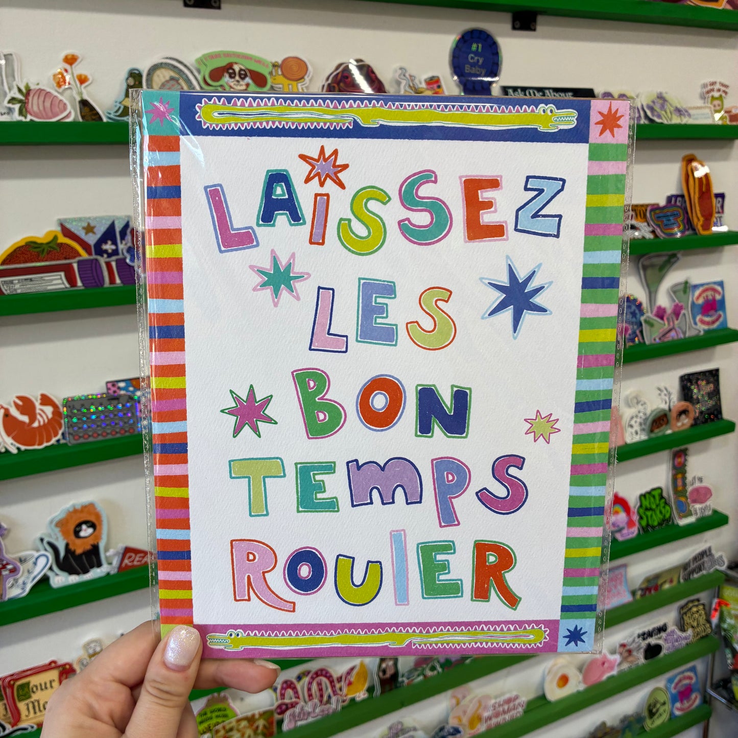 Laissez Les Bon Temps Rouler Print