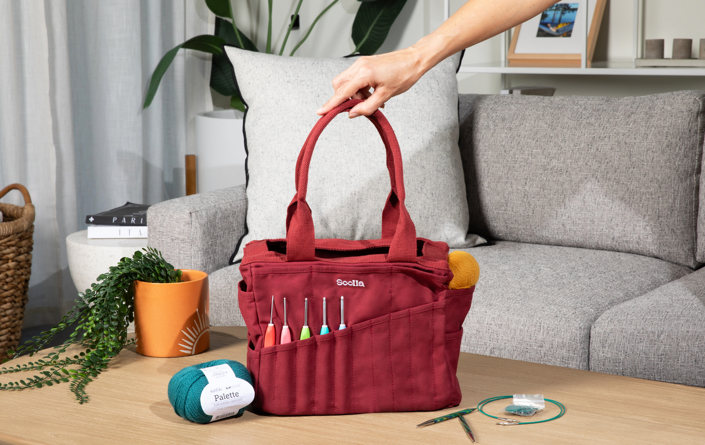 Soolla Studio Artist Bag, Sangria
