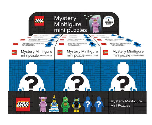 LEGO Mystery Minifigure Puzzles Blue Edition