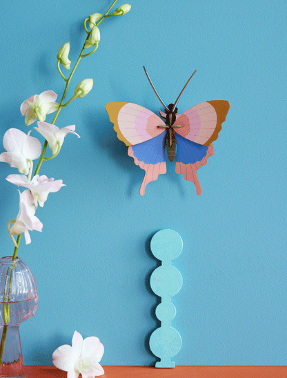 3D Wall Art - Butterfly - Gold Rim Butterfly