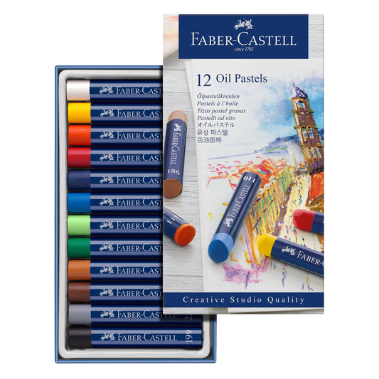 Artists Oil Pastels, Set of 12