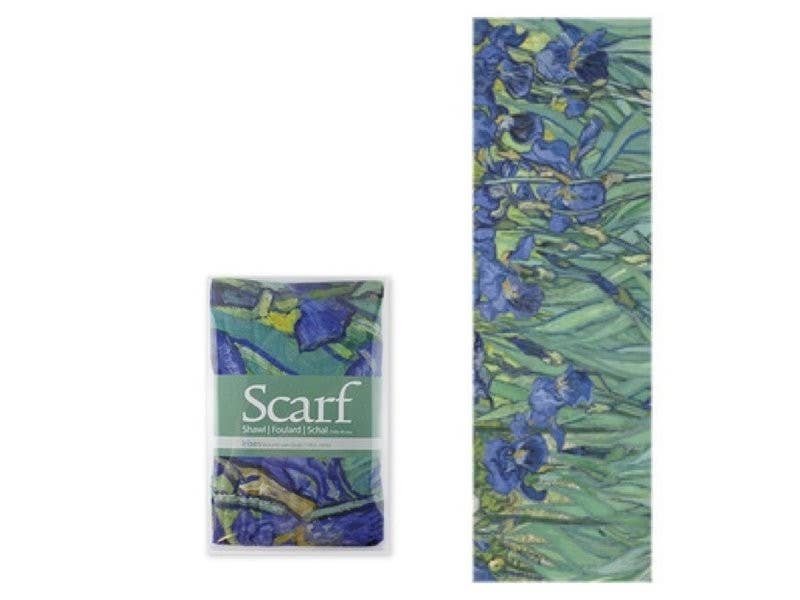 Scarf, Van Gogh, Irises