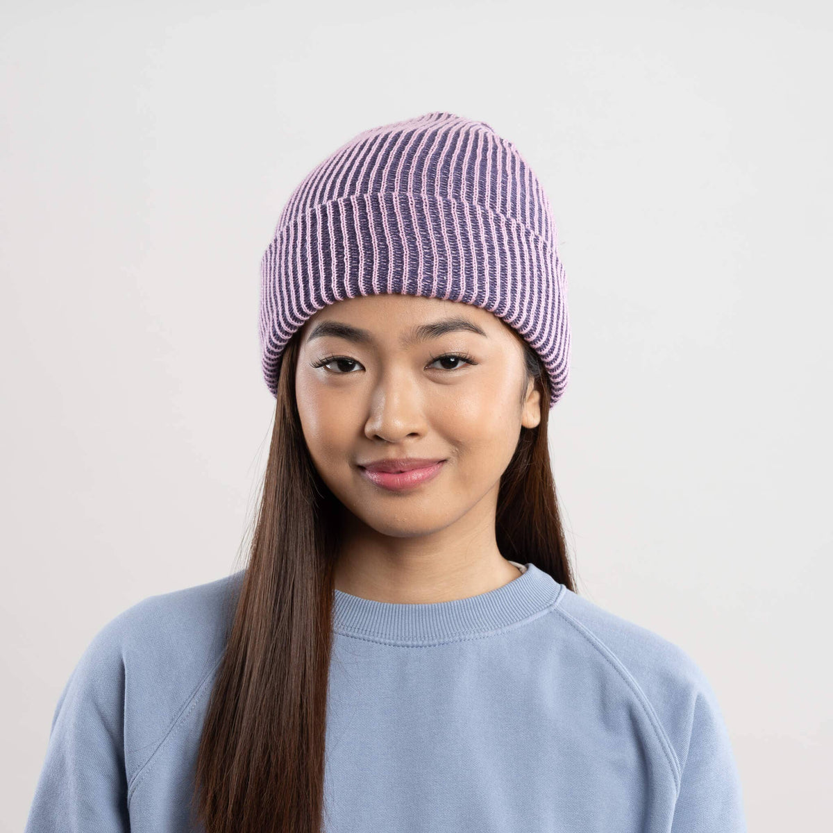 Simple Rib Knit Beanie