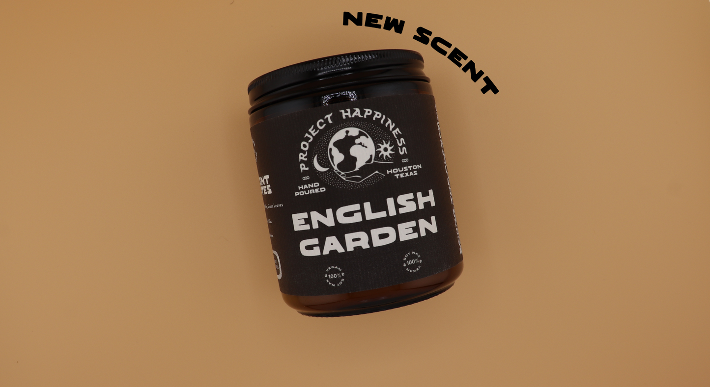English Garden Soy Candle - 8oz | Valentine's Day Aroma