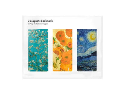 Magnetic Bookmark, Set of 3, Vincent van Gogh