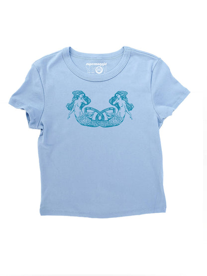 Mermaids Babe Baby Doll Tee
