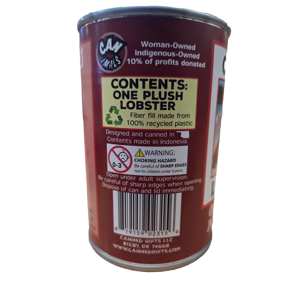 Sheldon the Canned Lobster