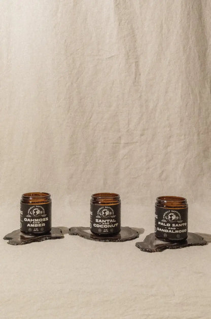 Oakmoss and Amber Soy Candle - 8oz | Valentine's Scent