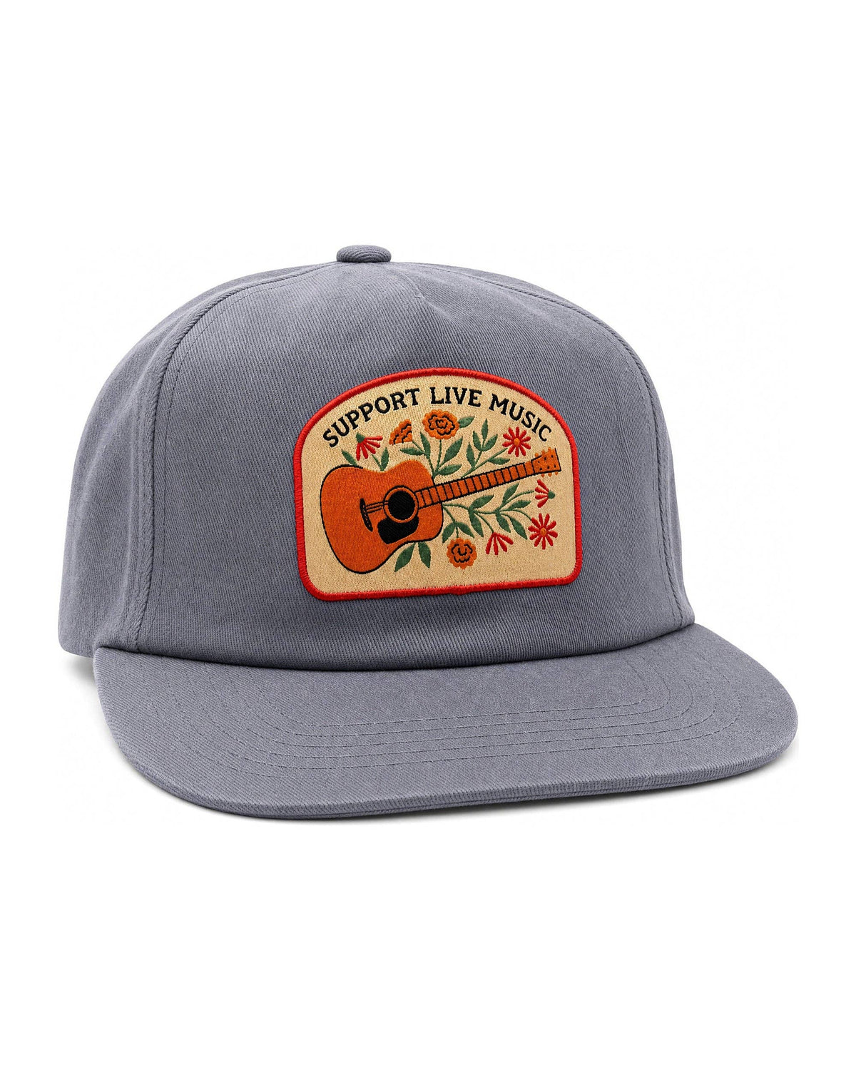 Cotton 5-Panel Hat | Support Live Music