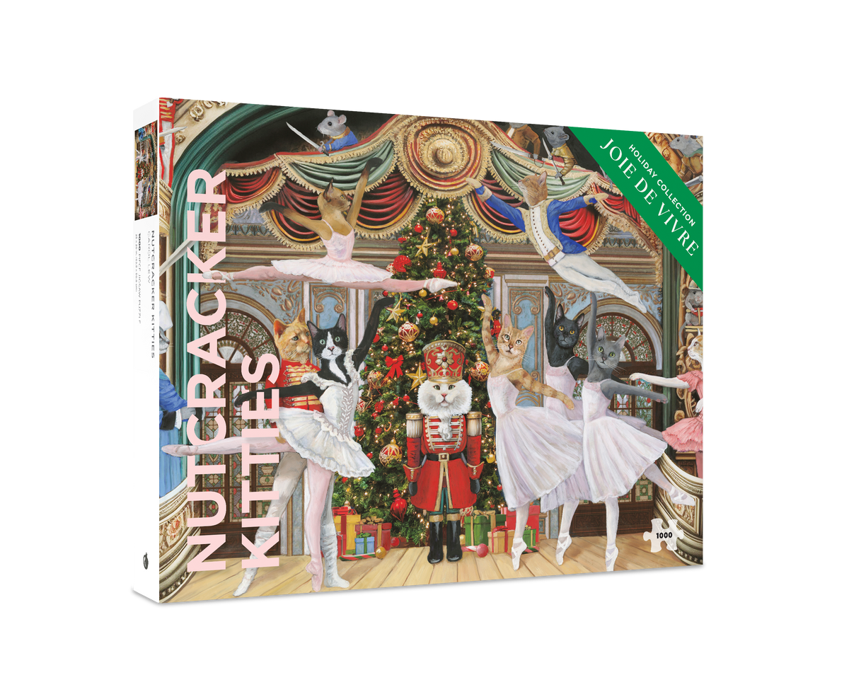 Carol Lew: Nutcracker Kitties 1000-Piece Jigsaw Puzzle