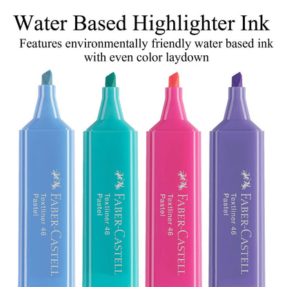 Highlighters, Pastel - Wallet of 8
