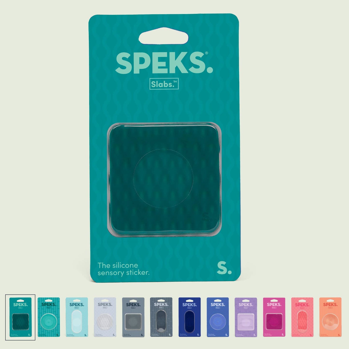 Slabs Silicone Sensory Stickers