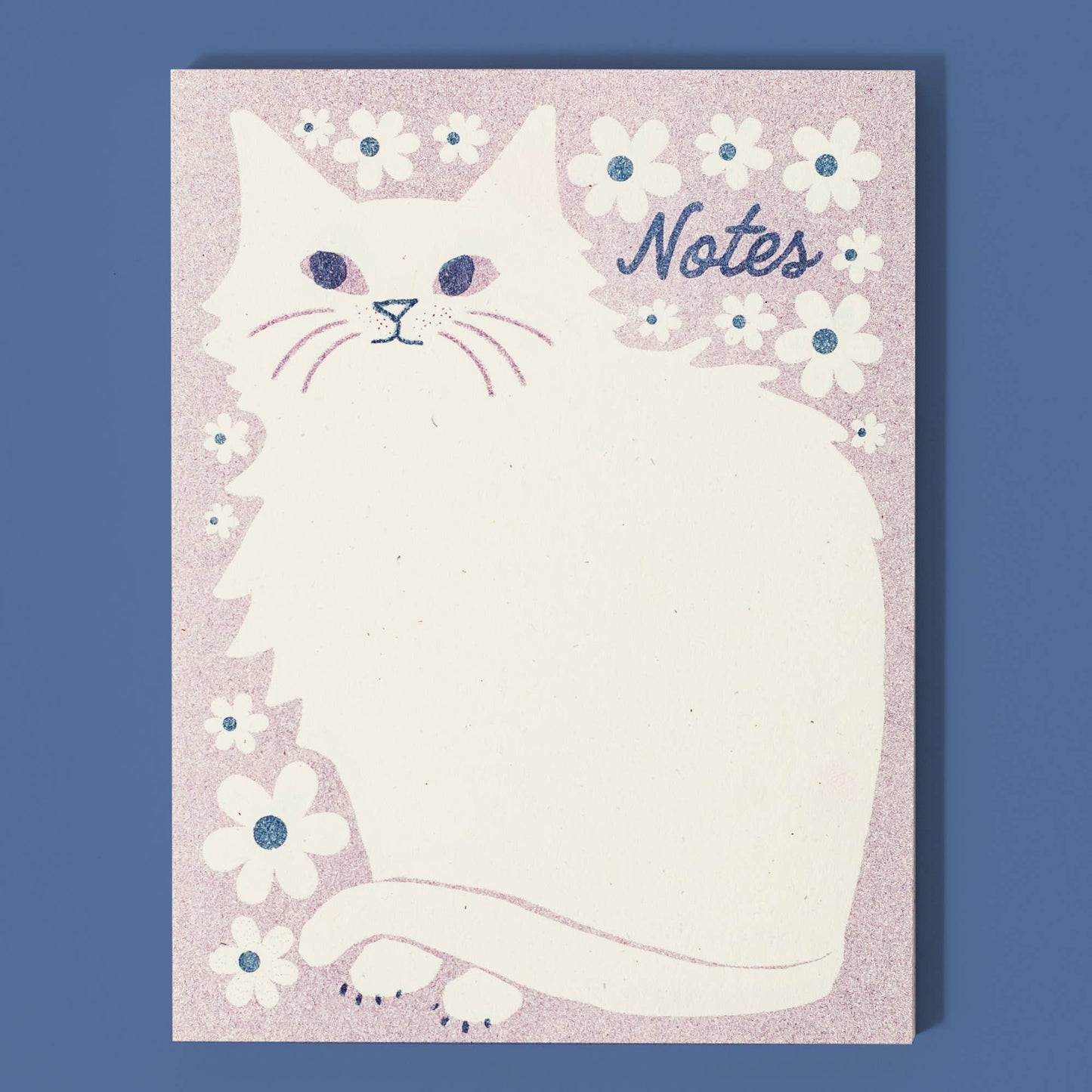 Floral Cat Notepad