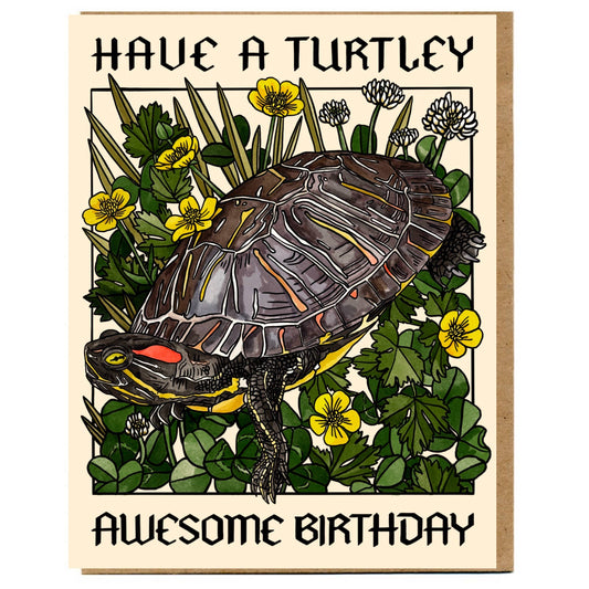 Have A Turtley Awesome Birthday Card