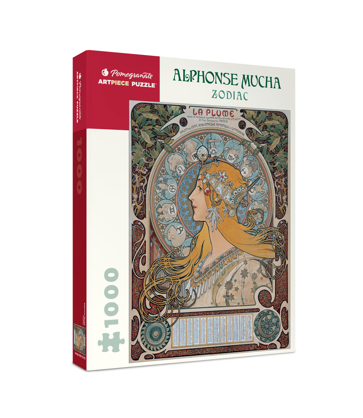 Alphonse Mucha: Zodiac 1000-Piece Jigsaw Puzzle