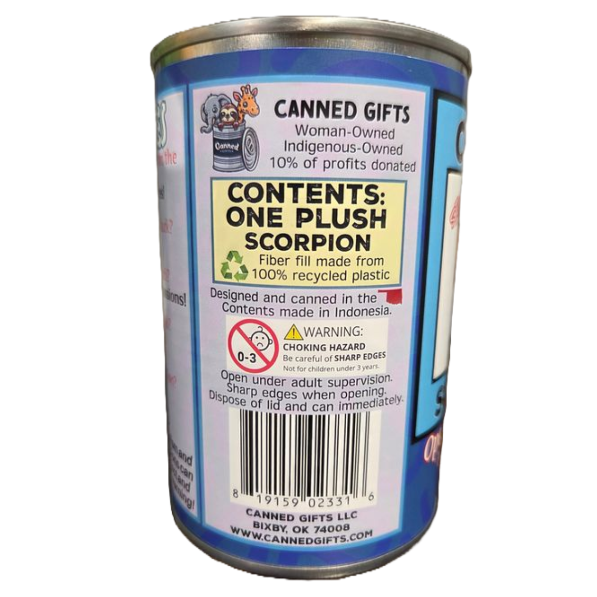 Canned Scorpion